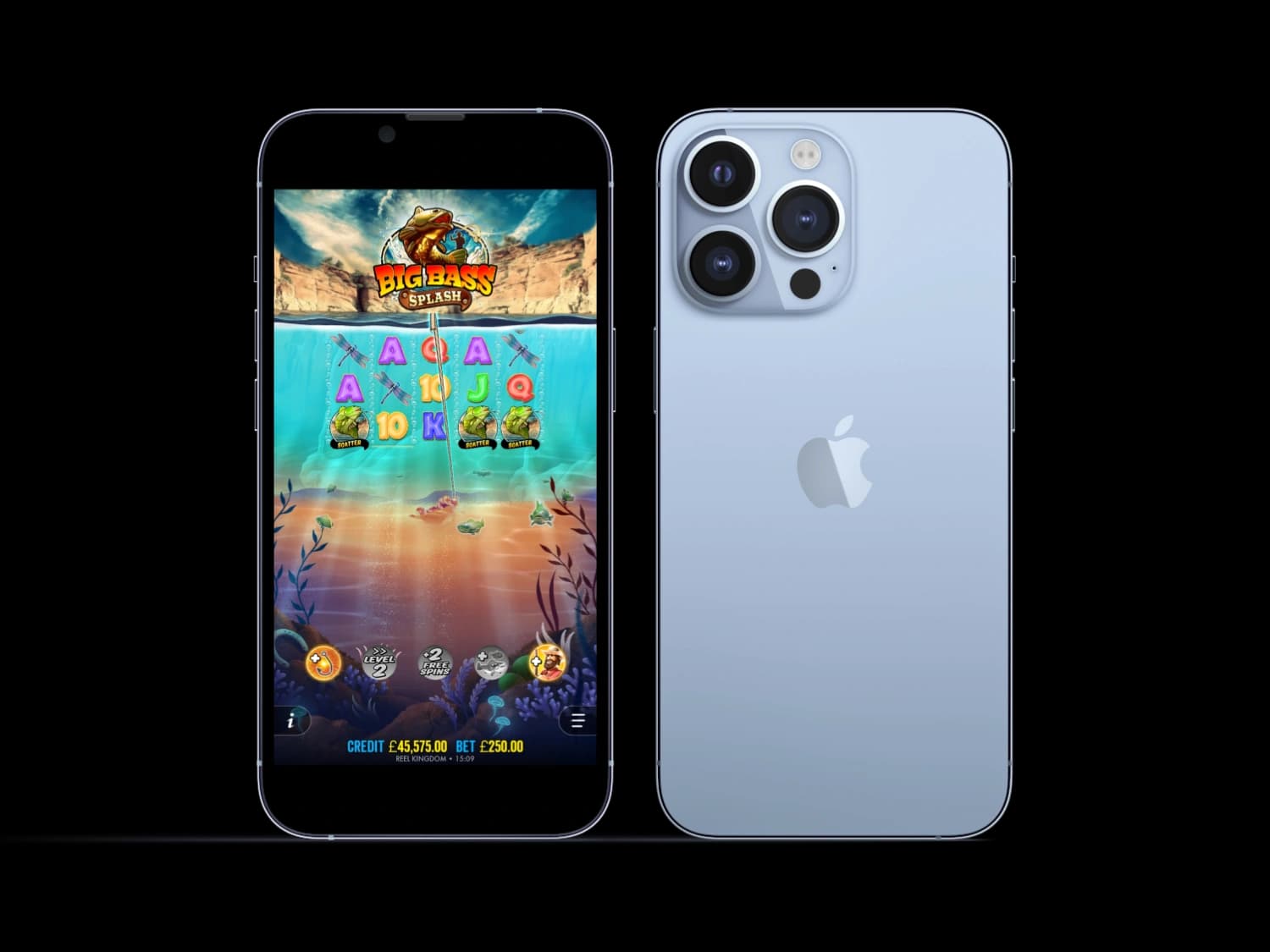 Big Bass Splash on mobile