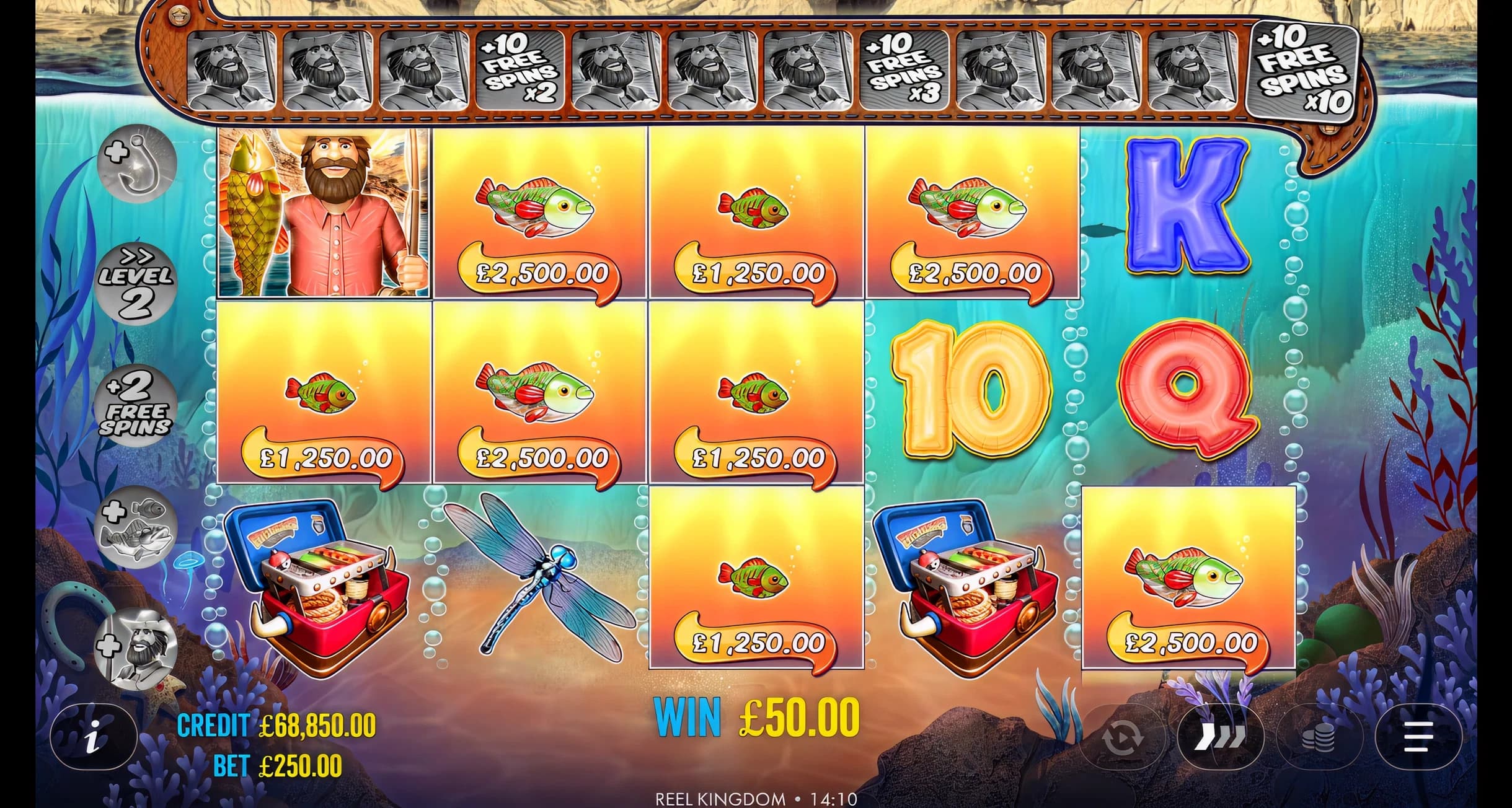 Big Bass Splash Free Spins round