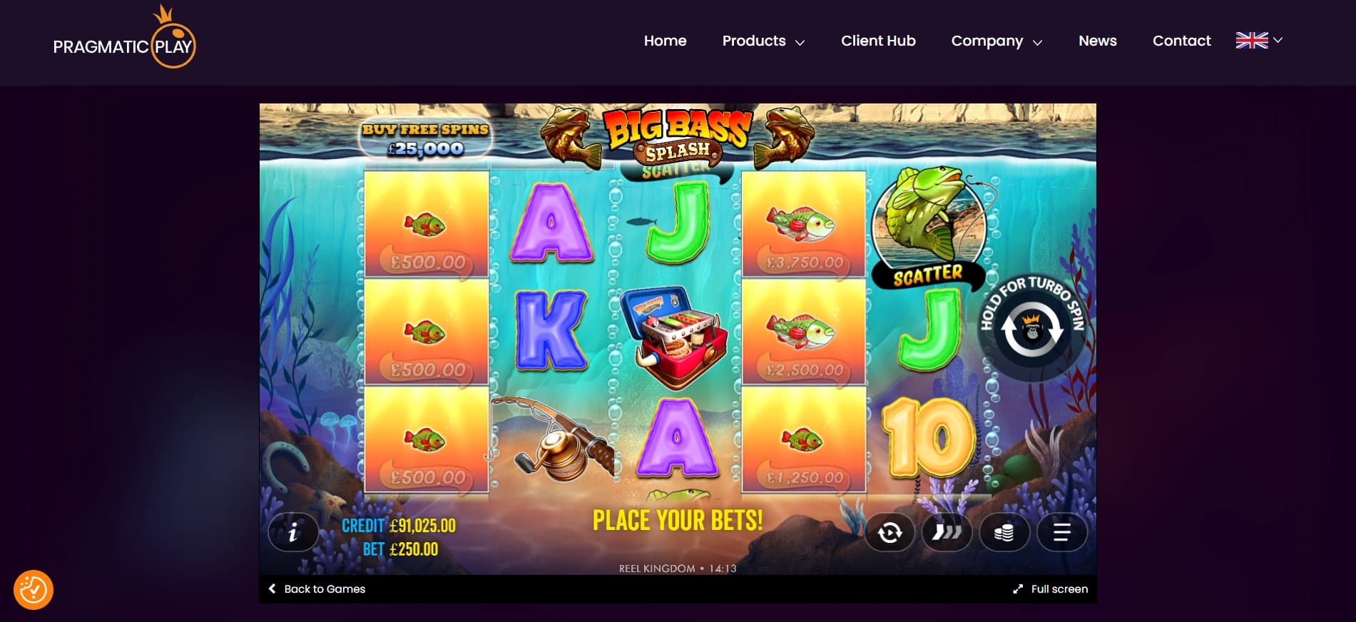 Big Bass series games
